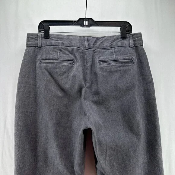 Gloria Vanderbilt Jeans Size14 Classic Straight Stretch Denim Cotton Blend Gray - Picture 6 of 11